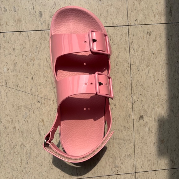 Gucci sandals pastel pink W 10 - Picture 8 of 12